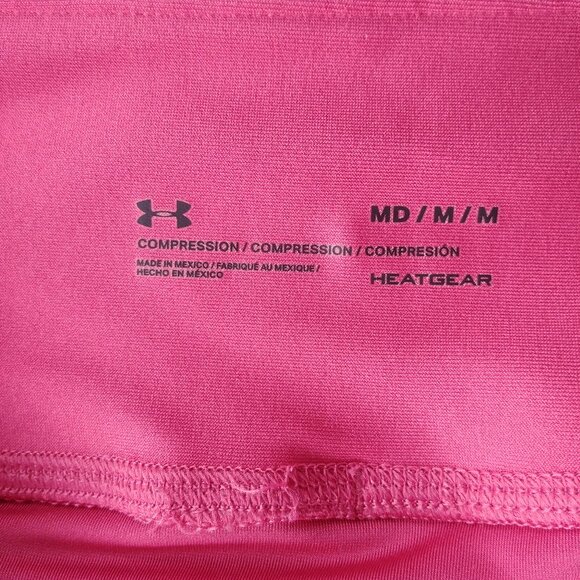 Under Armour Hot Pink Compression Sz Medium Cropped leggings - Picture 8 of 8